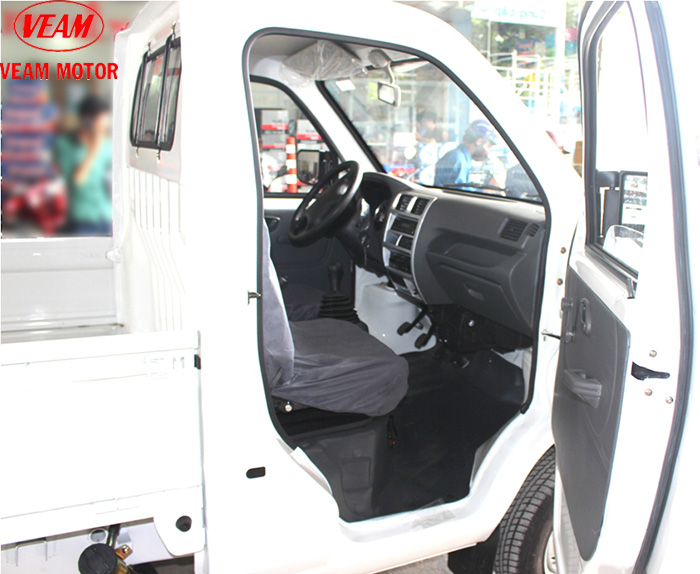 Veam Star thùng lửng có thiết kế cabin dạng chuẩn Suzuki Pro, hiện đại, tiện nghi-ototaisg.com
